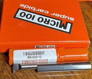 4 NEUE MICRO 100 HARTMETALL SICHERUNGSRING NUTWERKZEUGE RR-033-12. USA Made - Bild 1 von 3