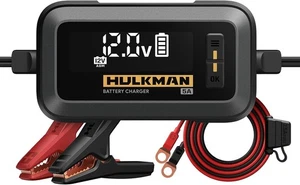 Hulkman Sigma 5 Car Battery Charger, with 3.2-inch Smart LED Display, 5A 6V/1... - Picture 1 of 6
