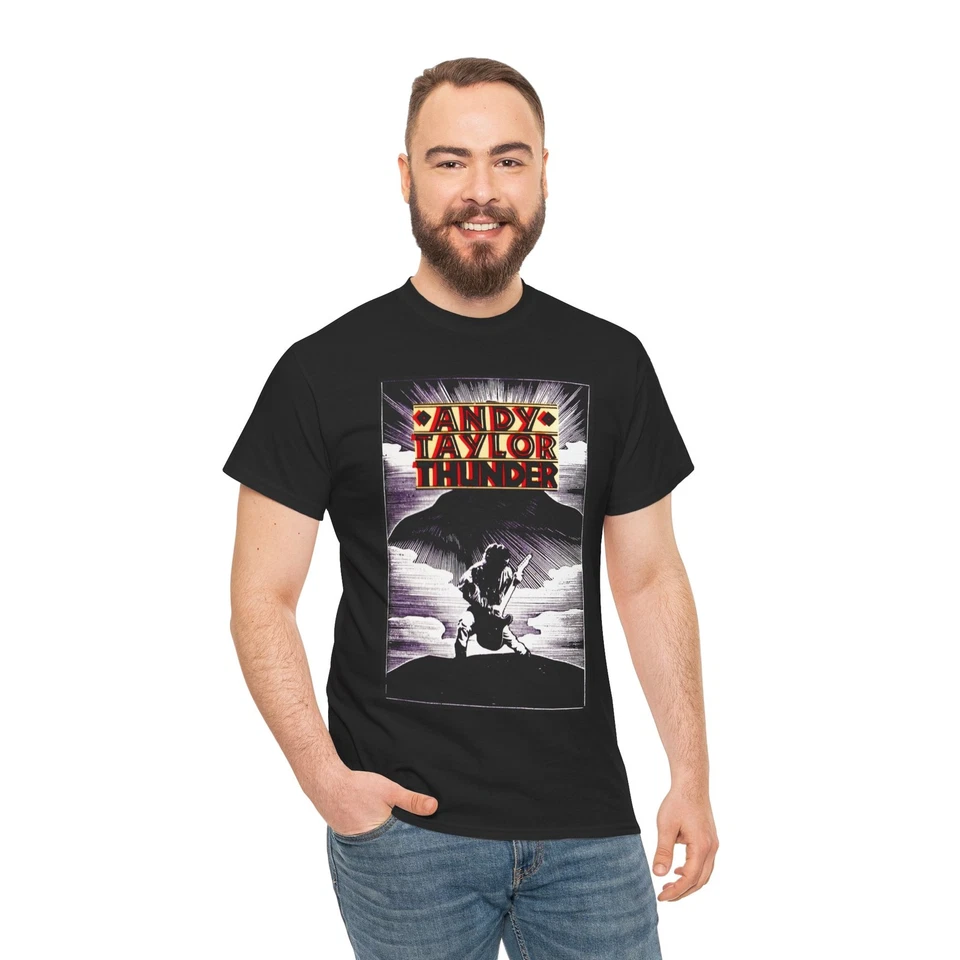 Andy Taylor Thunder Unisex Heavy Cotton Tee - Image 1 of 1