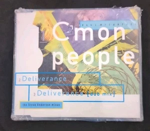 Paul McCARTNEY C'Mon People +2 Tracks Steve Anderson UK Sealed Single CD 1993 - Picture 1 of 3