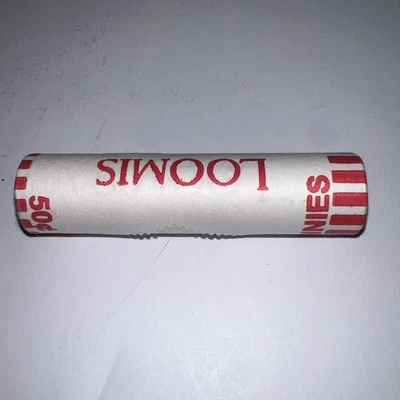 2023 P LINCOLN UNION SHIELD CENT / PENNY N F STRING UNC US MINT ROLL HEADS/TAILS - Image 1 of 3