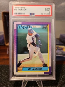 1990 Topps #300 Bo Jackson Kansas City Royals PSA 9 MINT  - Picture 1 of 2