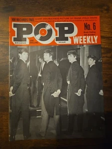Pop Weekly Magazine Beatles 1963 No.6 - Picture 1 of 2