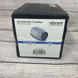Vibrant Standard Flex Coupling Without Inner Liner 3" ID x 6" Long - 65006 - Picture 1 of 3