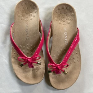 Vionic Bella - Women's Orthotic Sandals Viva Magenta - 6.5-VGUC - Picture 1 of 5