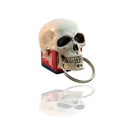 BAWDYPARTZ Made in USA Skull Pool Billiards Cue Chalker Holder Chalk joint protectors 29-CC