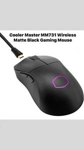 New Cooler Master MM731 Wireless Matte Black Gaming Mouse - Picture 1 of 15