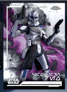 2024 Topps Star Wars CHROME Aurebesh Variation - CAPTAIN REX(Topps Digital Card - Picture 1 of 1