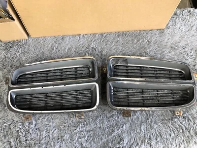 Par de parrilla Pontiac Lemans Tempest 1970-1972 derecha y derecha 486989 486990 OEM 2A18 Foto 1 de 4