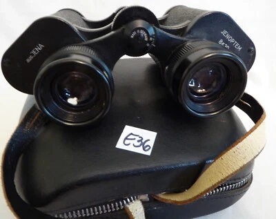 FERNGLAS AUS JENA - JENOPTEM 8x30, BINOCULAR (E36) - Bild 1 von 4