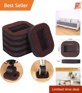 16 PCS Felt Furniture Coasters Cups, Prevent Sliding, Protect Floors, Easy In... - Picture 1 of 10
