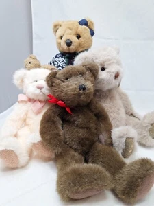 Lote: 4 piezas ~12-15" Teddy Bear Group Russ L.L. Bean Bialosky Gund años 80 - Imagen 1 de 17