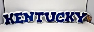 KENTUCKY WILDCATS STOFFTIER PLÜSCH GEIST NAME "KENTUCKY" KISSEN DISPLAY 28 ZOLL LANG - Bild 1 von 4