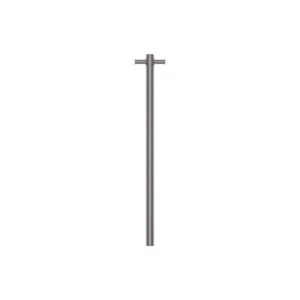 Fienza Isabella Vertical Heated Towel Rail 100 x 900mm Gun Metal 827900GM - Picture 1 of 4