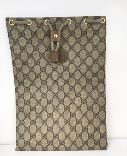 Gucci Supreme Monogram Coated Canvas Pouch