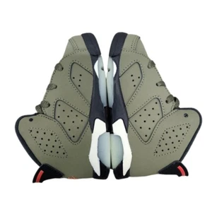 Travis Scott x Air Jordan 6 Retro PS 'Olive' Größe 6C CQ3567-200 Neu - Bild 1 von 7