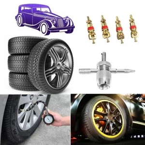 4+1Tire Core Remover Repairer Installer Car Repair Tyre Tool Valve P3A2 - Picture 1 of 8