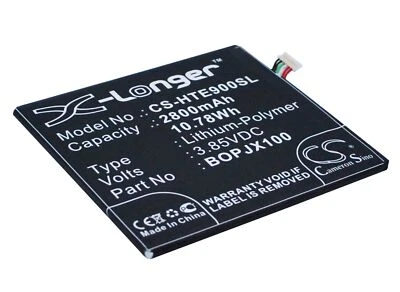 Batería de polímero de litio para HTC One E9 Dual SIM One E9 plus One E9w 3.85V 2800mAh Foto 1 de 4