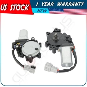 Fits 2005-2012 Nissan Armada Front Left Right New Power Window Regulator Motor - Picture 1 of 9