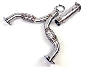 Circuit Werks Resonated Y Pipe Exhaust Flex Mid 3" for G35 G37 Q60 - Picture 1 of 4