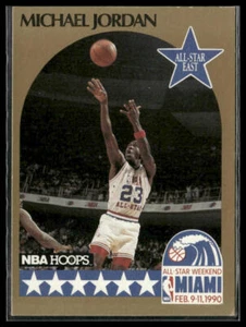 1990-91 Hoops #5 Michael Jordan Chicago Bulls - Picture 1 of 2