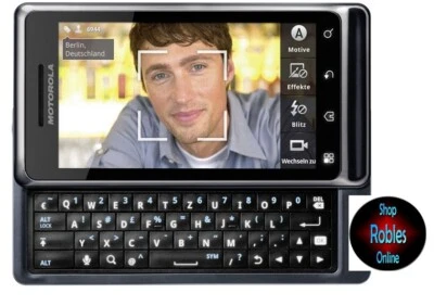 Motorola Milestone2 8GB (Ohne Simlock) 4BAND 5MP GPS WLAN GPS Qwertz Neu - Bild 1 von 2