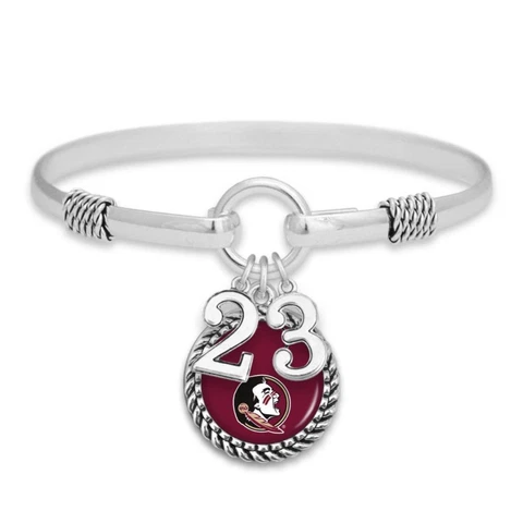 Florida State Seminoles Graduation Year 2023 Silver Bracelet Jewelry FSU Cover