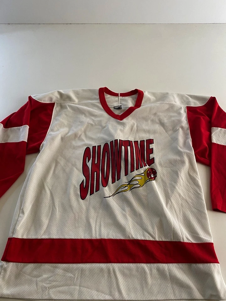 Camiseta deportiva de hockey de colección CCM Showtime grande L longitud traza es 31  Foto 1 de 4