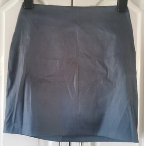 Topshop Damen-Minirock blau Satin wie dehnbar – UK 8 - Bild 1 von 5