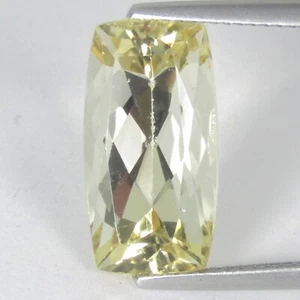 8.28Cts Delightful Natural Yellow Color Scapolite Cushion Shape Loose Gemstone - Picture 1 of 5