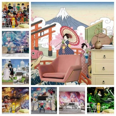 Papel pintado autoadhesivo de personajes de dibujos animados 3D papel tapiz extraíble mural de pared Foto 1 de 4