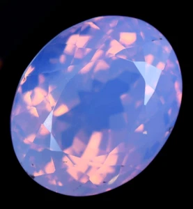 AAA+ 85.95 Ct. Large Natural Purple Pink Fire Opal Oval Cut Loose Gemstone Gift - Picture 1 of 9