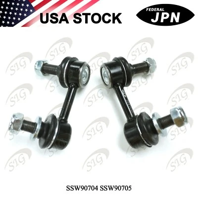 Barra estabilizadora delantera izquierda y derecha enlace para Toyota Tacoma 2001-2004 2 piezas Foto 1 de 4