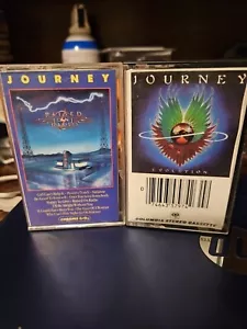 Journey Cassette Tape Lot Of 2 Raised on Radio & Evolution EUC Rock Vintage - Picture 1 of 4
