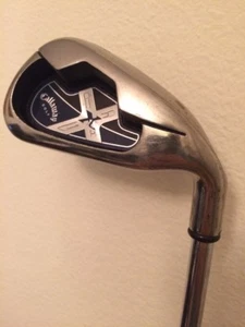 Callaway X-18 Uniflex Stahl 6 Eisen Golf Pride New Decade MultiCompound roter Griff - Bild 1 von 8