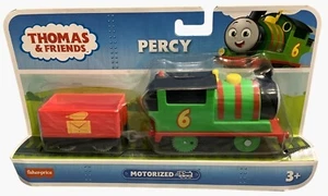 Motor Percy motorizado Thomas & Friends con carro de correo Percy - Imagen 1 de 5