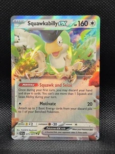 Squawkabilly EX 075/091 M PF Pokémon Paldean Fates Series - Picture 1 of 2