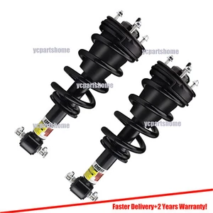 Pair Front Shock Absorber ASSY w/ Sensor for Cadillac Escalade EXT ESV 2007-14 - Picture 1 of 6