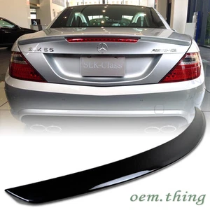 Paint SLK250 Fit For Mercedes Benz R172 SLK Convertible A Type Trunk Spoiler SLC - Picture 1 of 1