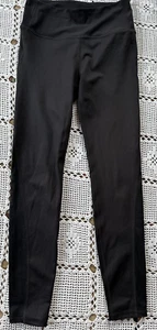 Ladies Pre-Loved H & M Sport Black Exercise Leggings Size S Free Postage! - Picture 1 of 10