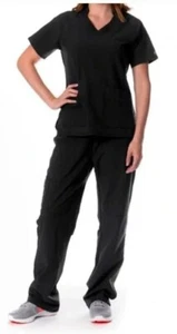 NWT – COMPLETE SET Black Scrubs – Women’s Small - Picture 1 of 4