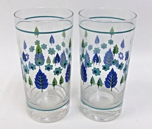 60's MCM Marcrest Stetson Swiss Alpine Chalet Tumblers Drinking Glasses - Picture 1 of 1