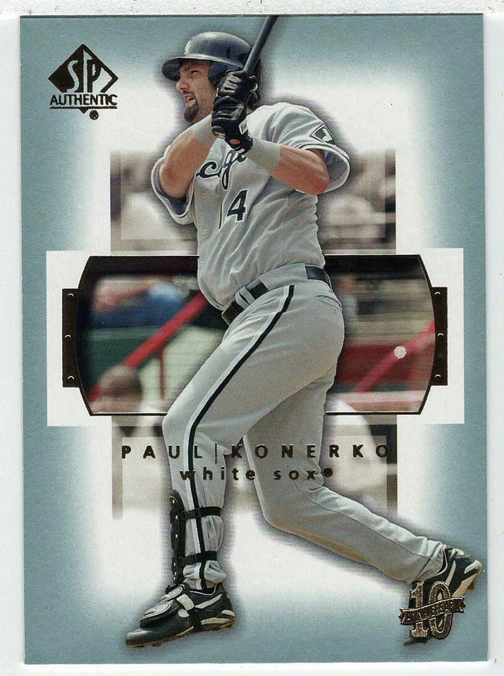 Paul Konerko - Chicago White Sox - 2003 Upper Deck SP Authentic Baseball # 36 MT - Image 1 of 1
