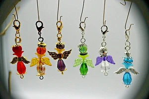 Perlen, Engel, Modeschmuck, Charms, Anhänger, Hochzeit, Schmuck, Glücksbringer - Bild 1 von 14