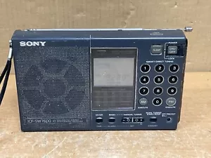 Sony ICF-SW7600 FM AM Radio Defective Shortwave World Band Receiver - Picture 1 of 4