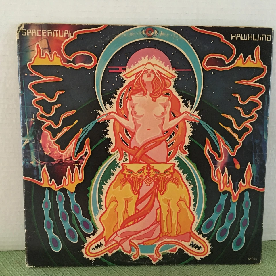 HAWKWIND          LP    THE SPACE RITUAL ALIVE IN LIVERPOOL AND LONDON - Image 1 of 4
