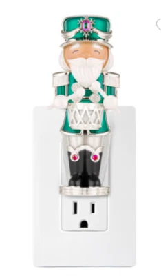 BATH & BODY WORKS WALLFLOWERS GREEN NUTCRACKER DRUMMER FRAGRANCE PLUGIN NEW! - Image 1 of 4