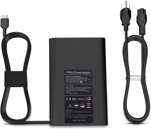 65W USB-C Charger Type-C Adapter For Lenovo ThinkPad, Dell LA65NM190,MacBook Pro - Picture 1 of 6