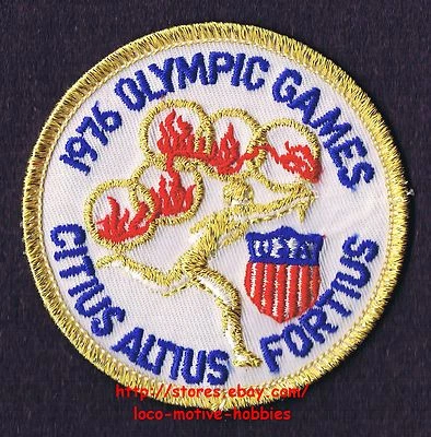 PARCHE LMH Insignia 1976 XXI JUEGOS OLÍMPICOS Olimpiada Citus Altius Fortius Juegos Olímpicos Foto 1 de 4