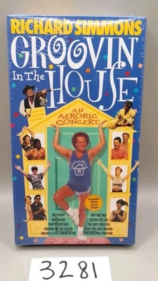 Richard Simmons Groovin In The House VHS 1998 Fitness  - Image 1 of 4